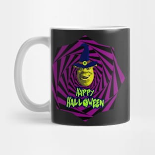 Funny Halloween Shrek Mug